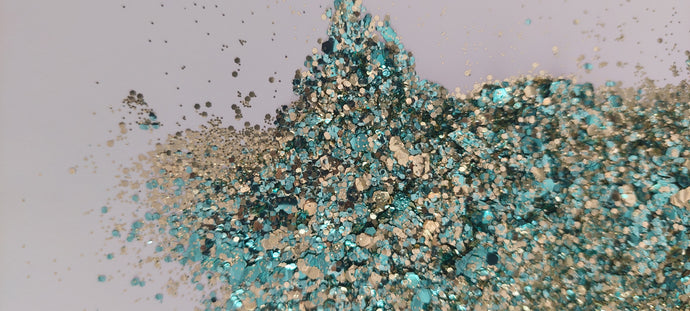 Biodegradable Glitter Blend - Turq Treasure