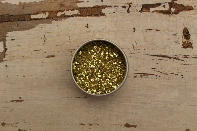 The Glitter Fairy Biodegradable Glitter Blend - Gold Rush