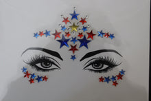 Load image into Gallery viewer, The Glitter Fairy Face Jewels - Keep Your Eyes on the Stars