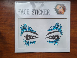 Face Jewels - Angel (blue)