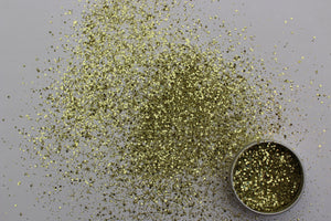 The Glitter Fairy Biodegradable Glitter - Gold Rush