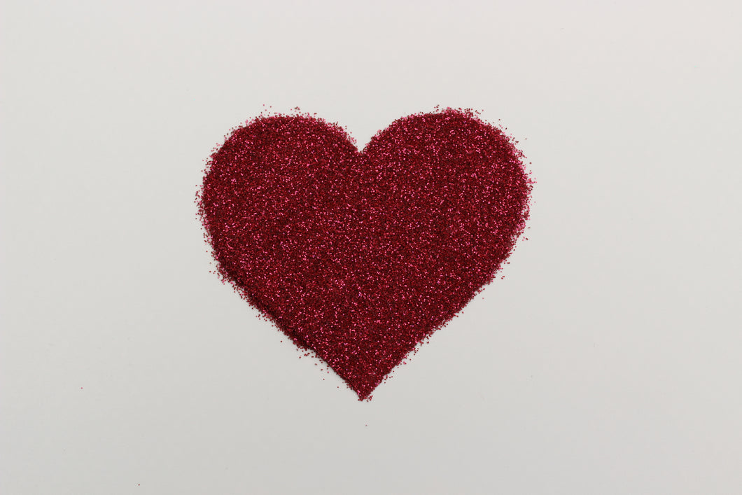 The Glitter Fairy Biodegradable Glitter - Ruby Red