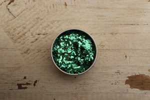 The Glitter Fairy Biodegradable Glitter Green Super Chunky