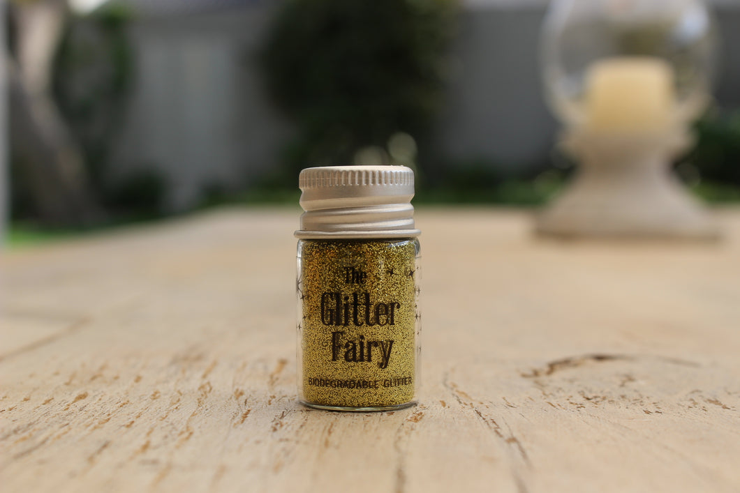 The Glitter Fairy Biodegradable Glitter Gold Standard