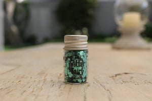 The Glitter Fairy Biodegradable Glitter Turquoise Ultra Chunky